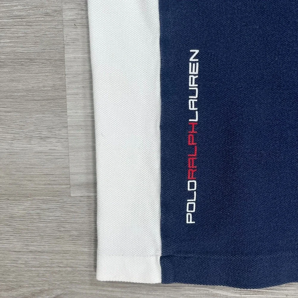 Polo Ralph Lauren Polo Shirt Mens Large Open 65 Offshore Racing USA Big Pony P15